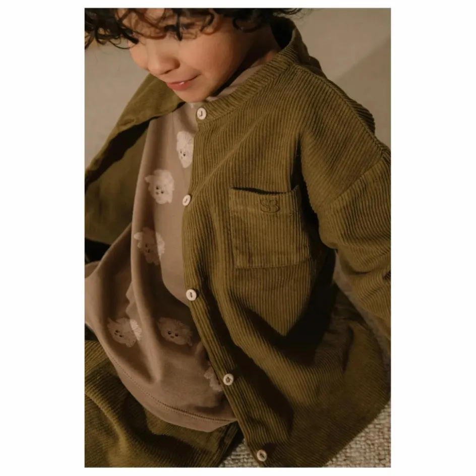 Enfant Studio Bohème T-Shirts, Chemises*Chemise Jim Velours Côtelé Coton Bio |