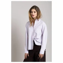 Chemise Kanel Rayée | Lilas Femme Blouses, Chemises