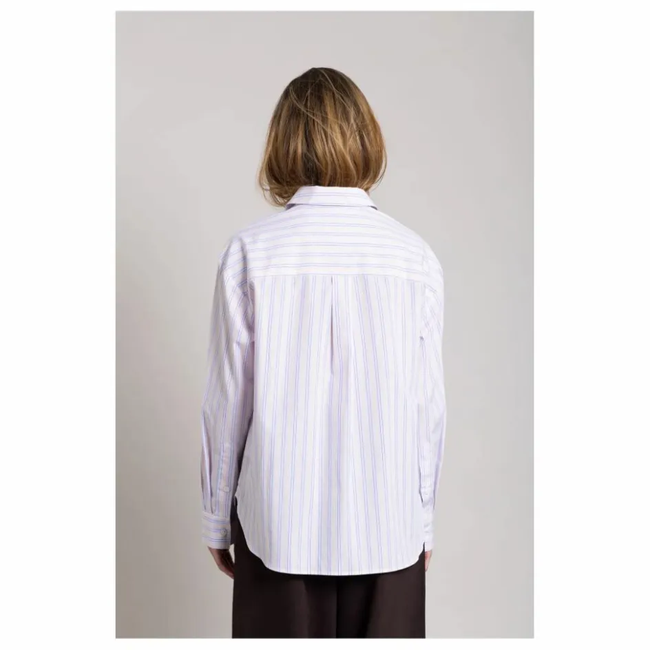 Chemise Kanel Rayée | Lilas Femme Blouses, Chemises