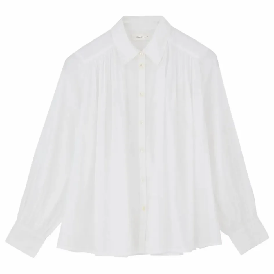 Hot Skall Studio Chemise Louise Coton Bio | Blanc optique