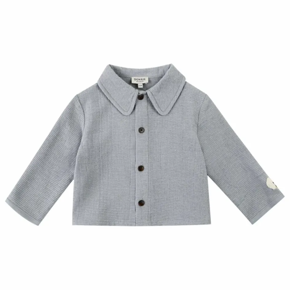 Clearance Donsje Chemise Lukian | Bleu gris