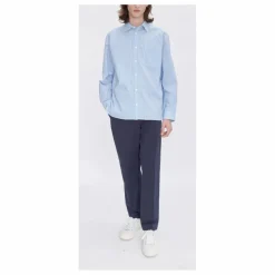 Online A.P.C. Chemise Malo | Bleu ciel