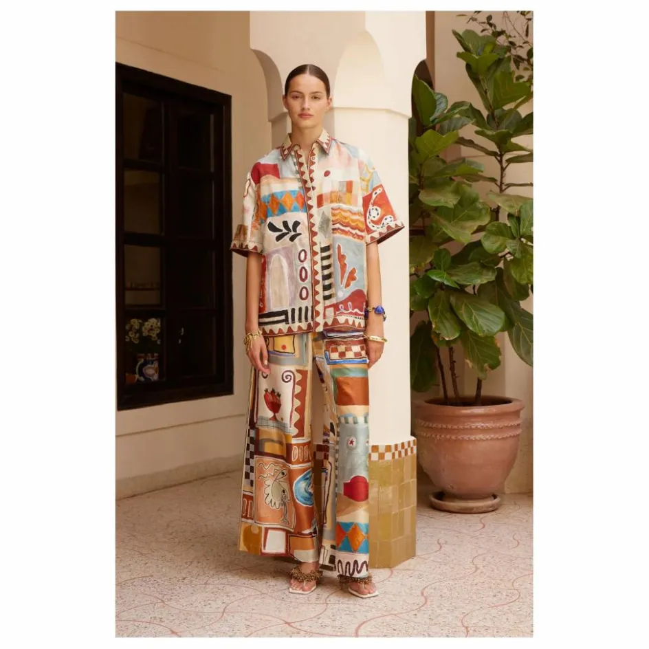 Alémais Chemise Manches Courtes Michelle Lin ||Femme Blouses, Chemises