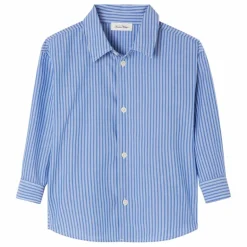 New American Vintage Chemise Manches Longues Zatybay | Bleu