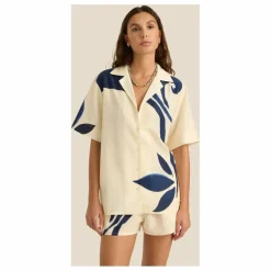 Sale Soleil Soleil Chemise Margot Soie | Ecru