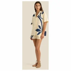 Sale Soleil Soleil Chemise Margot Soie | Ecru