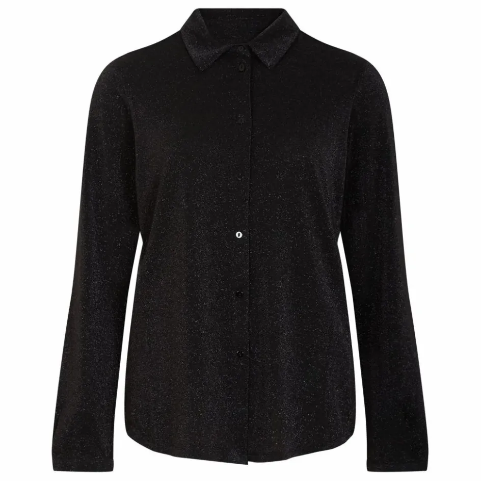Best Momoni Chemise Meudon Métallisée | Gris anthracite