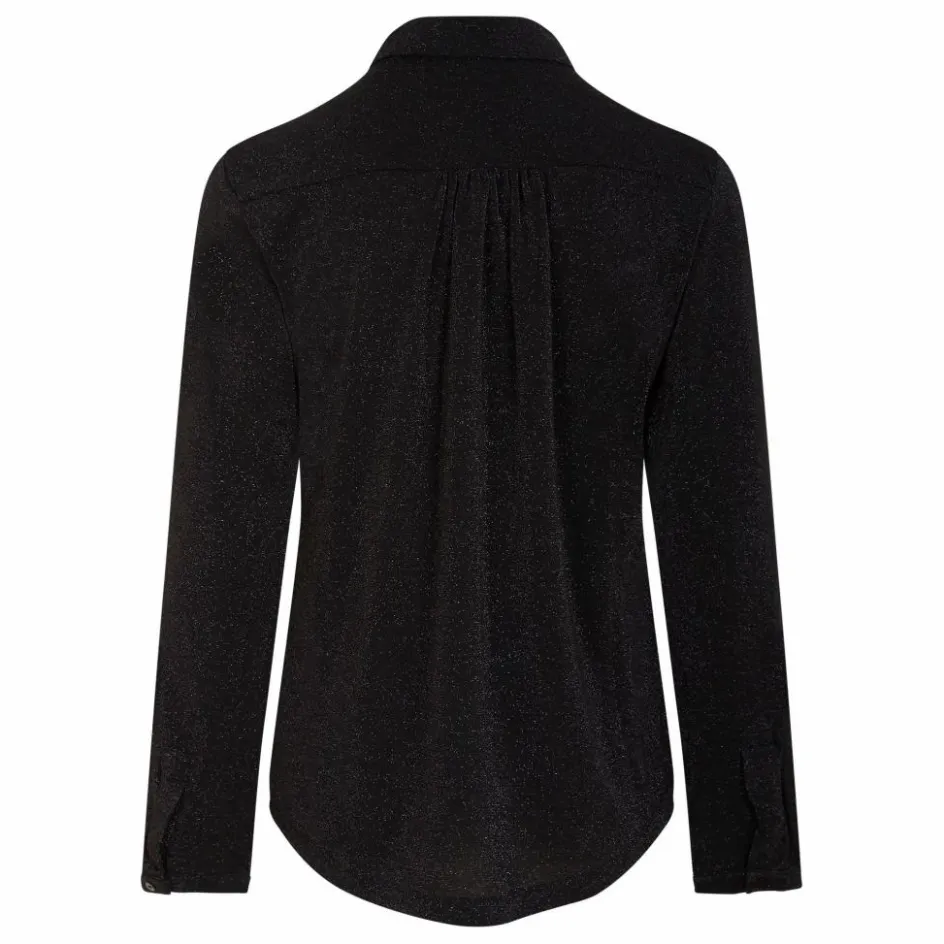 Best Momoni Chemise Meudon Métallisée | Gris anthracite