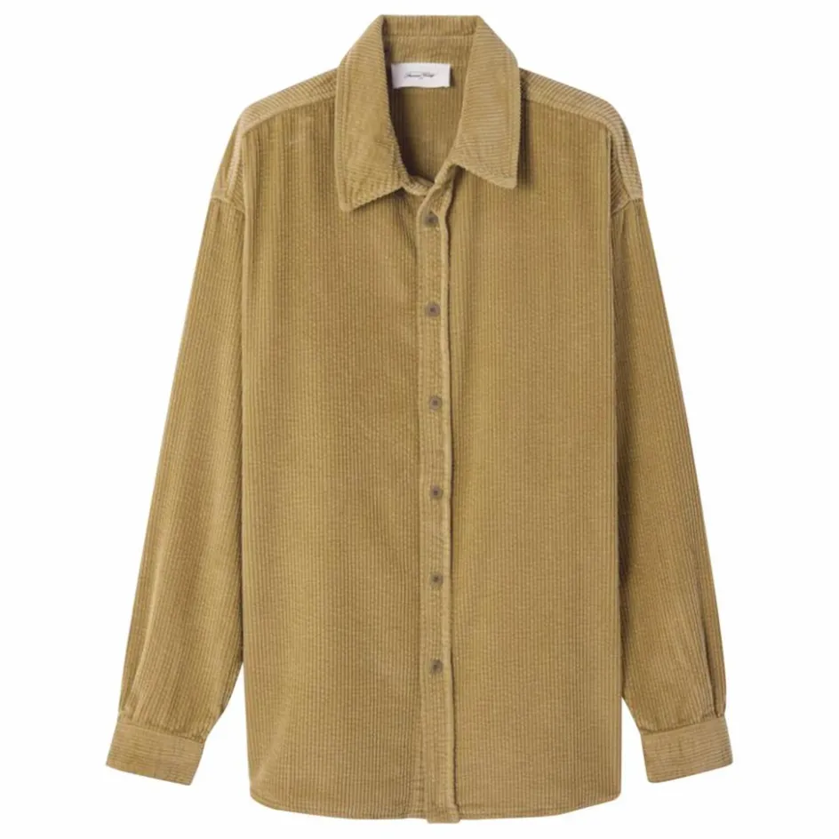 American Vintage Chemise Padow Velours ||Homme T-Shirts, Chemises