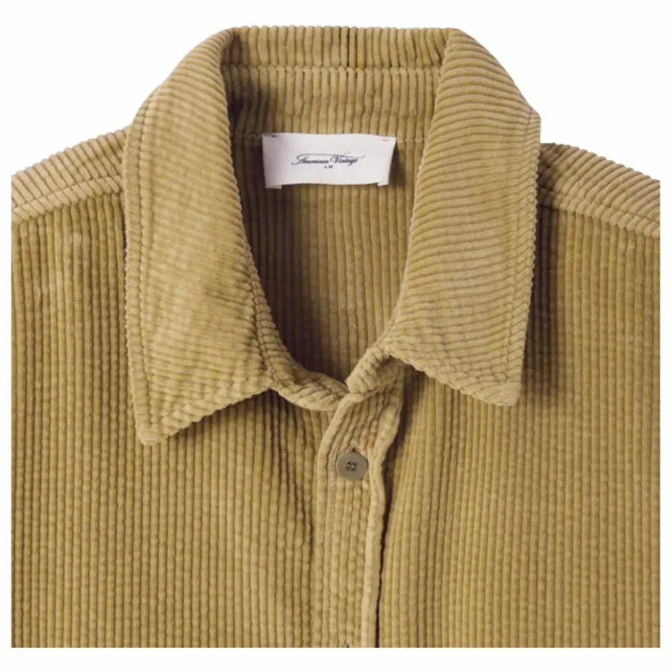 American Vintage Chemise Padow Velours ||Homme T-Shirts, Chemises