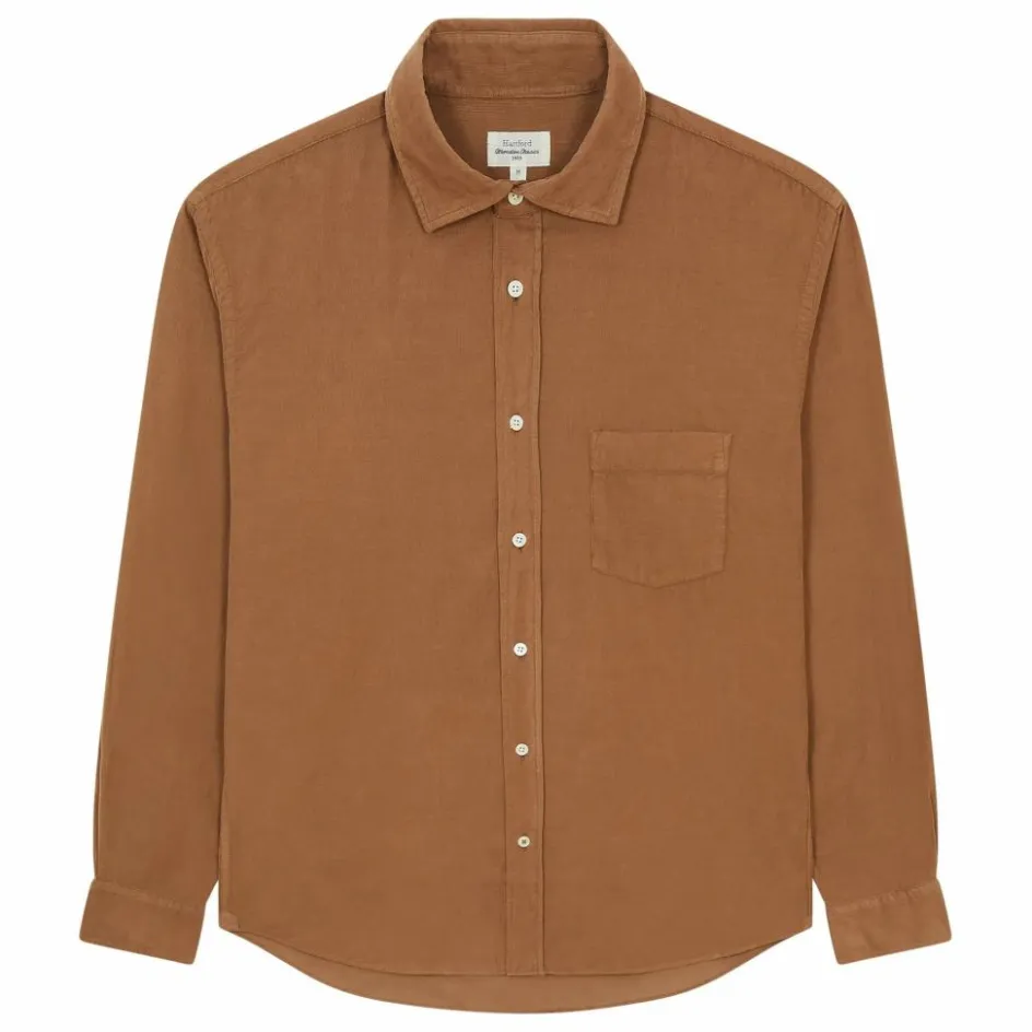Homme Hartford T-Shirts, Chemises*Chemise Paul Pat Fin Velours Côtelé |