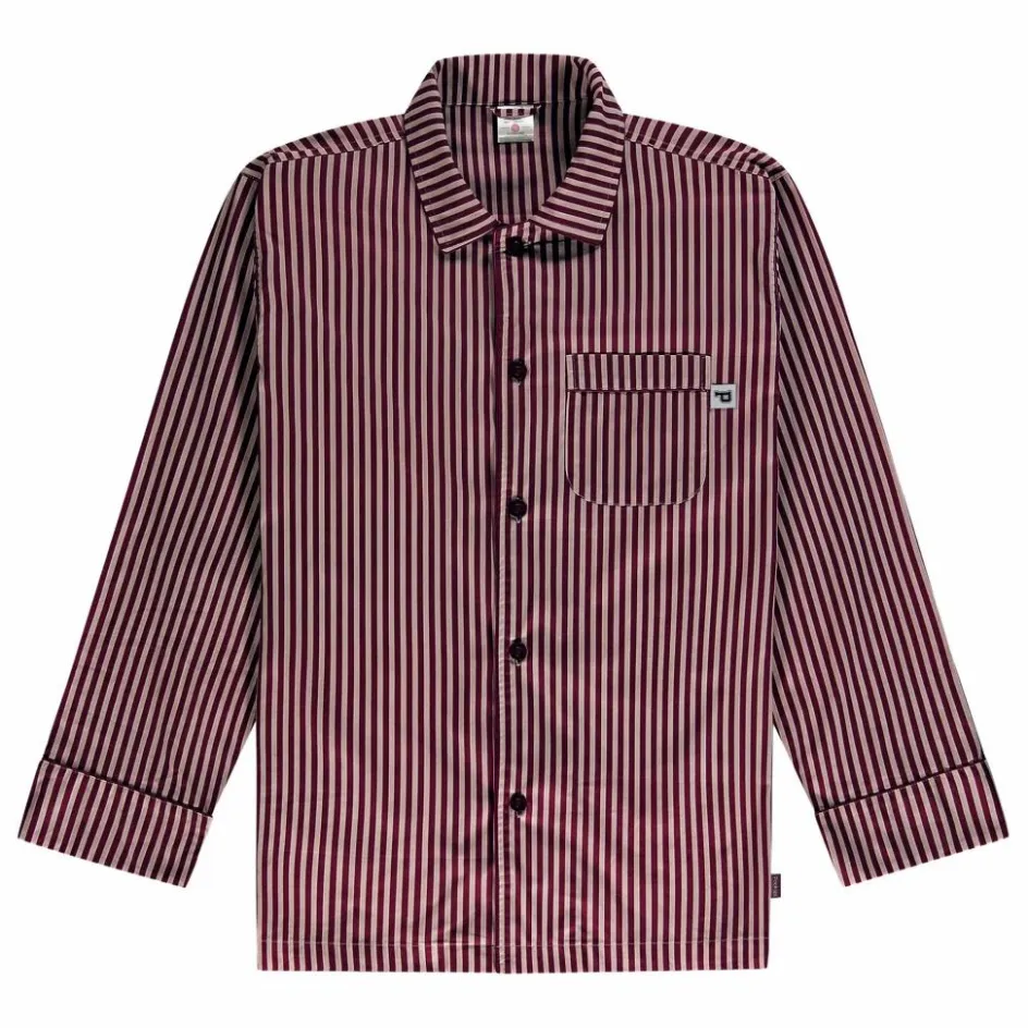 Hot Chemise Pyjama Rayé | Homme Sous-Vêtements
