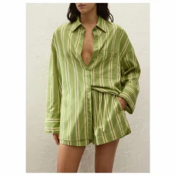 Faithfull the Brand Chemise Rayures Clemente ||Femme Blouses, Chemises