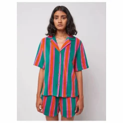Discount Bobo Choses Chemise Rayures Eponge Coton Bio - Collection Femme | Vert