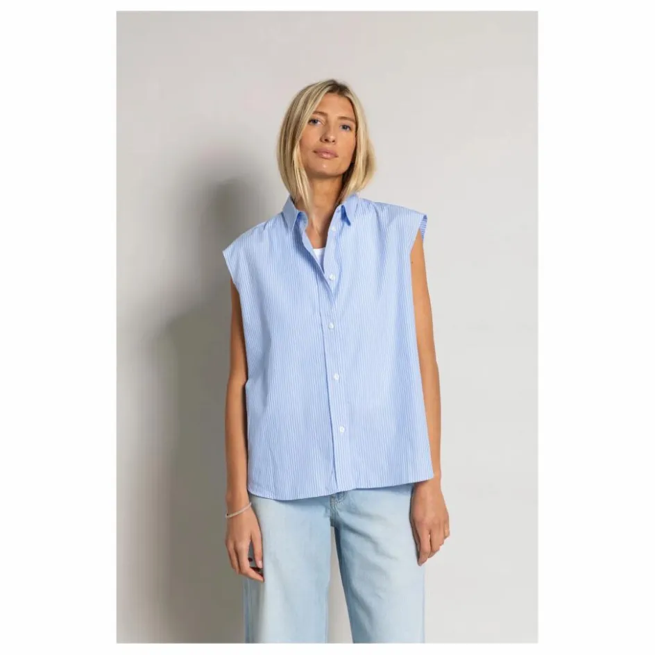 Femme Smallable Woman Blouses, Chemises*Chemise Sans Manches Laura Rayée |