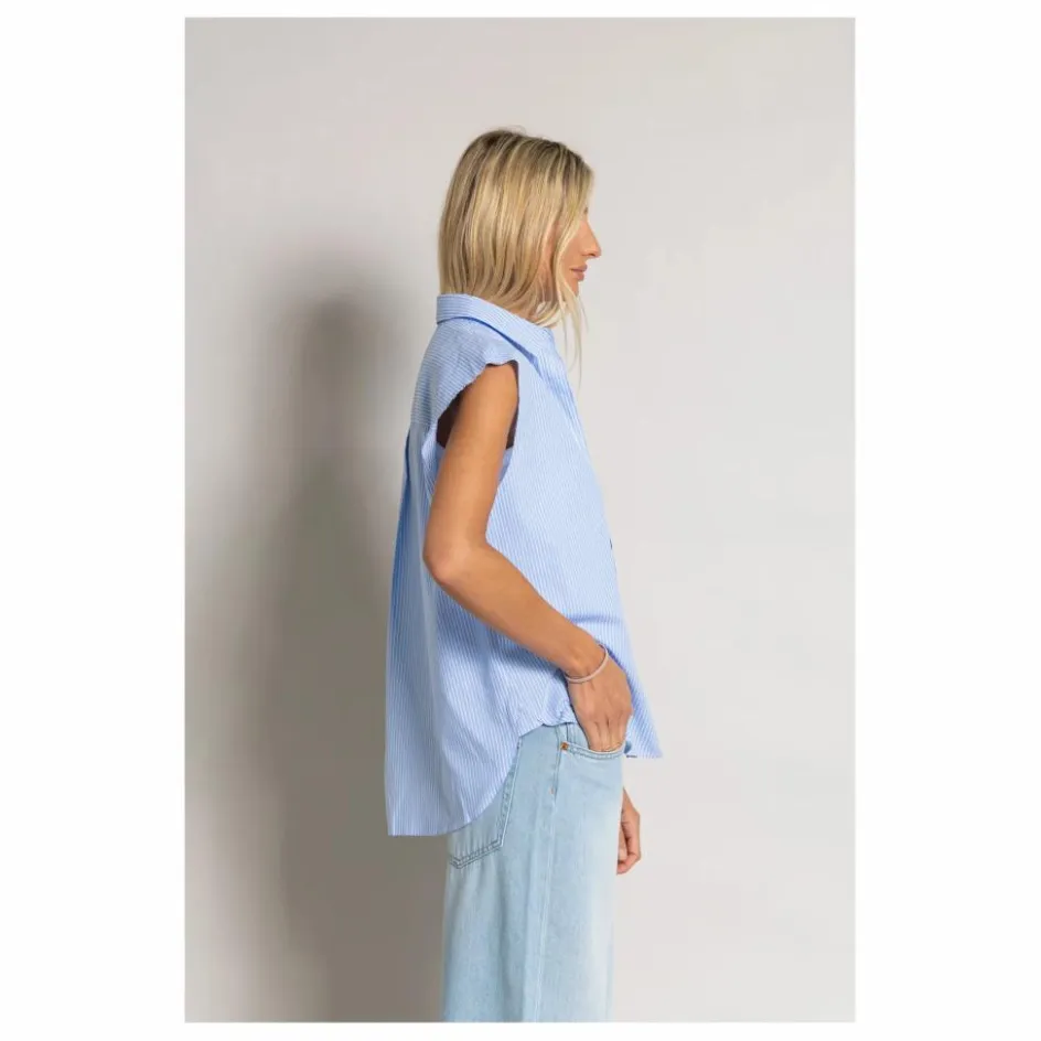 Femme Smallable Woman Blouses, Chemises*Chemise Sans Manches Laura Rayée |