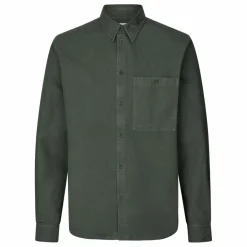 Online Samsoe Samsoe Chemise Saryan | Vert foncé