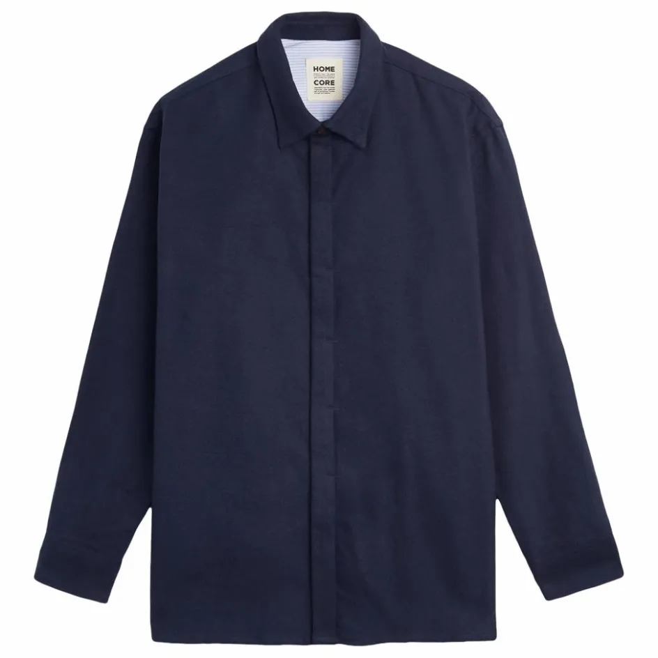 Hot Homecore Chemise Shadow Barrow | Bleu marine