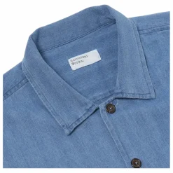 Universal Works Chemise Utility Herringbone ||Homme T-Shirts, Chemises