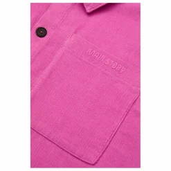 Clearance Main Story Chemise Velours Côtelé Coton Bio | Rose