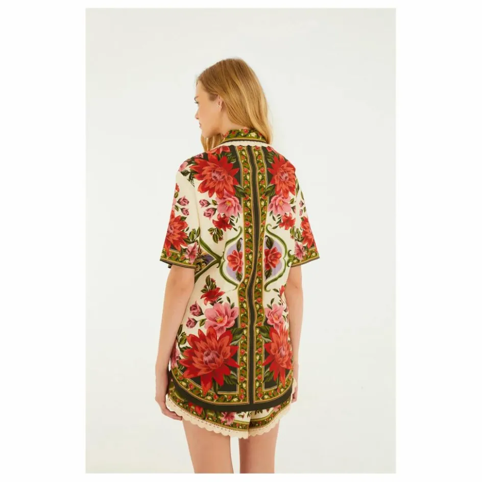 Online Farm Rio Chemise Wonder Rio Lin | Ecru