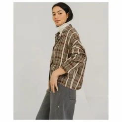 Femme Tinsels Blouses, Chemises*Chemise Wood Sevilla Carreaux |