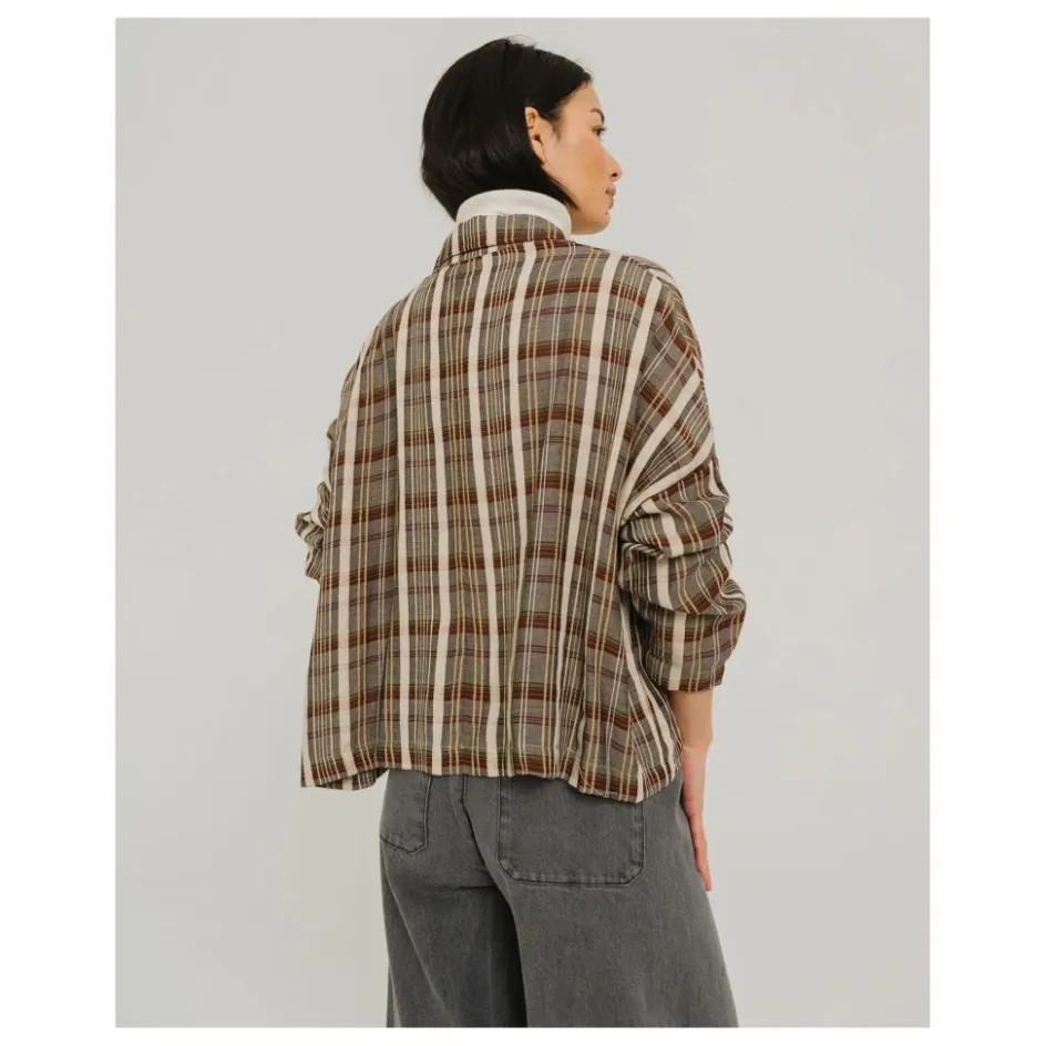 Femme Tinsels Blouses, Chemises*Chemise Wood Sevilla Carreaux |