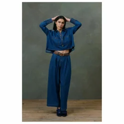 Sale Chemise Ylayana Denim - Collection Femme | Femme Blouses, Chemises