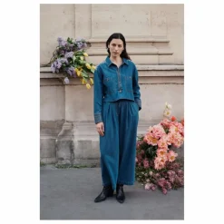 Sale Chemise Ylayana Denim - Collection Femme | Femme Blouses, Chemises