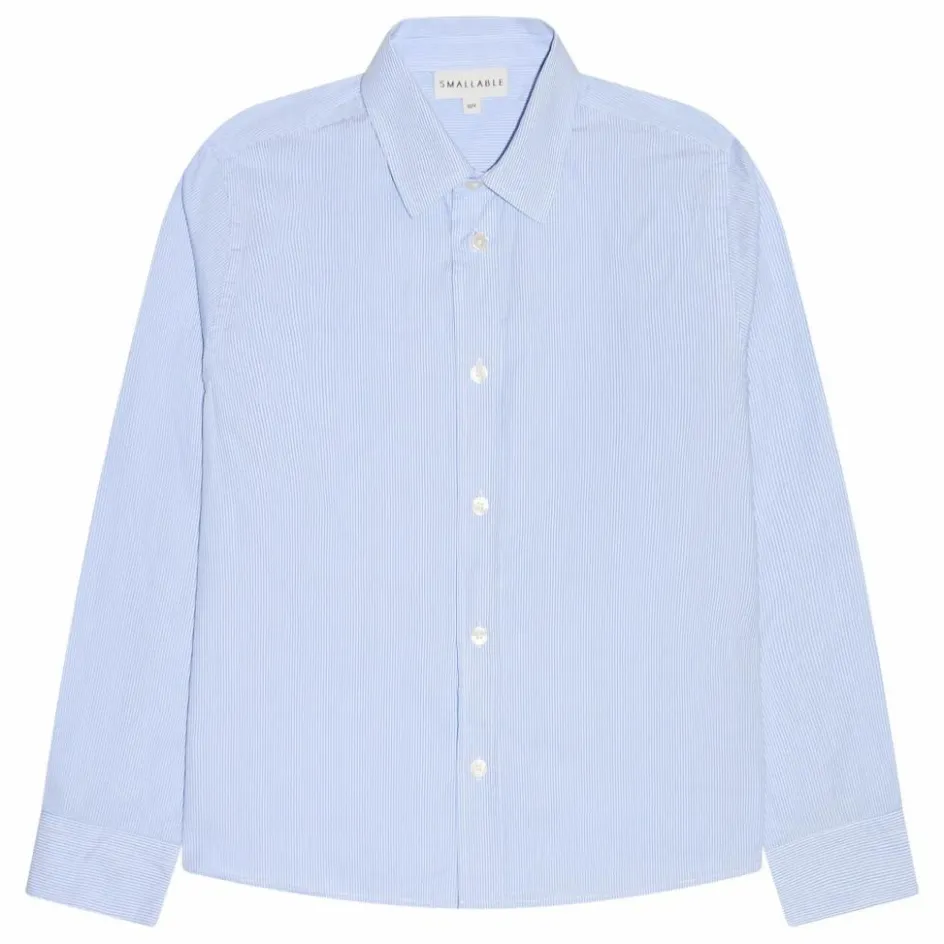 Best Smallable Kid Chemise Zayn Rayée | Bleu Clair