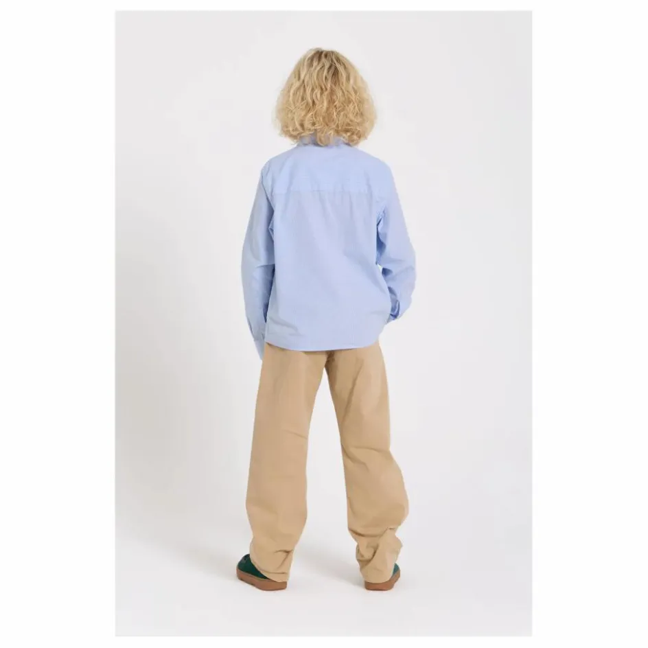 Best Smallable Kid Chemise Zayn Rayée | Bleu Clair