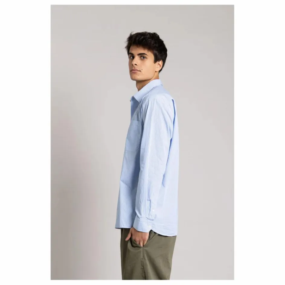 Hot Smallable Man Chemise Zola Rayée | Bleu Clair
