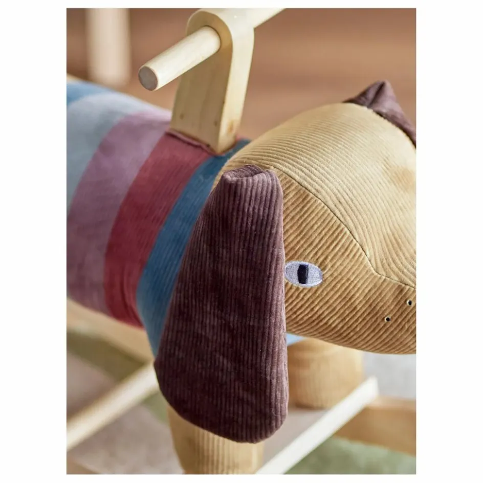 Bloomingville Mini Chien à bascule Charlie| Jouet À Bascule