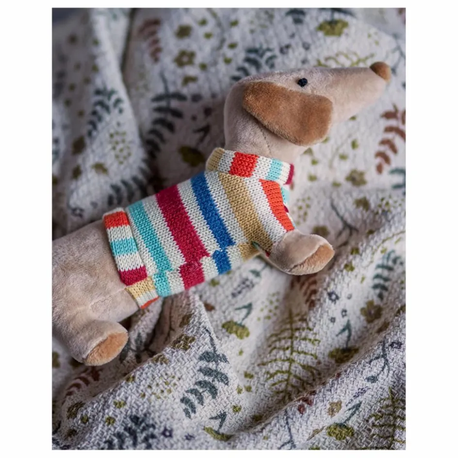 Outlet Chien Hilena et son panier Doudous, Peluches|Doudous Et Peluches