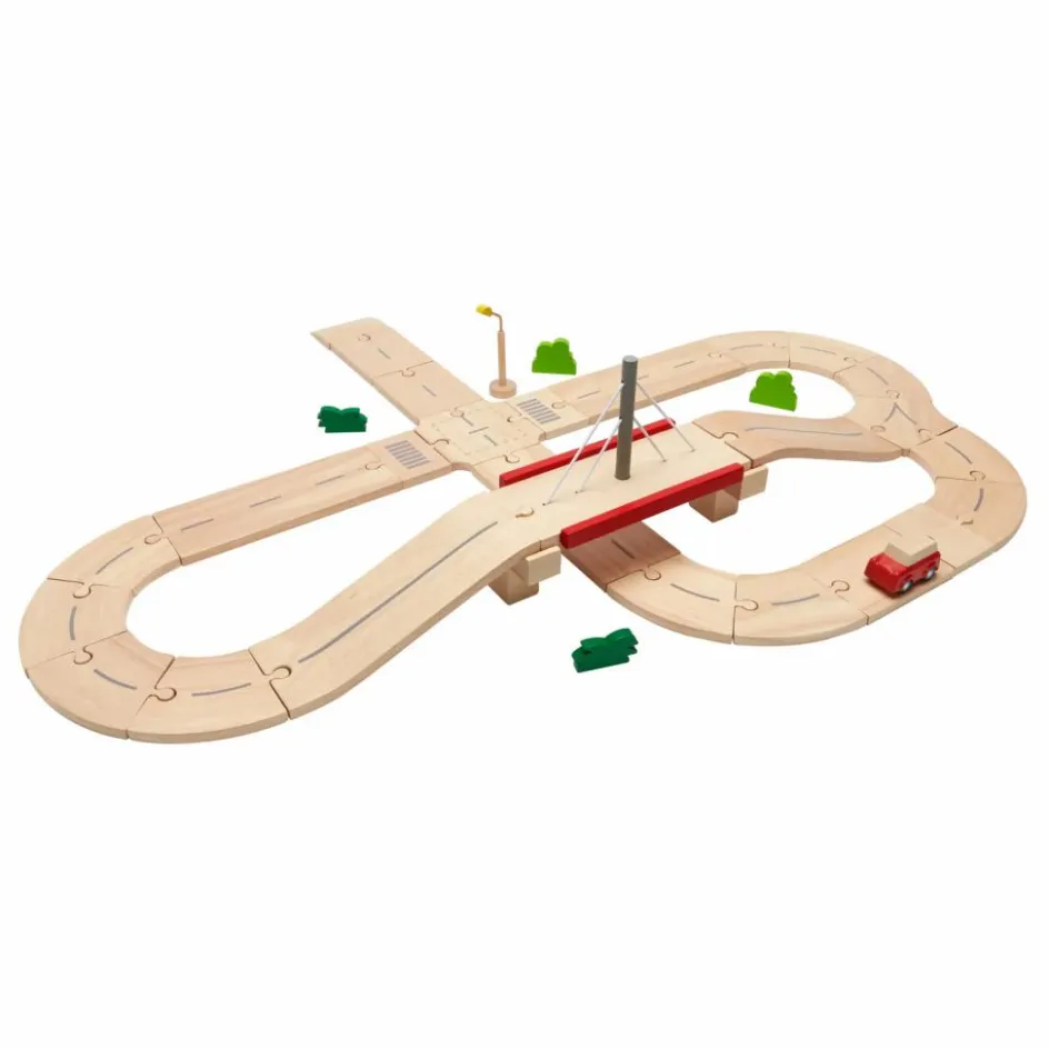 New Circuit automobile et ses accessoires en bois Garages, Circuits