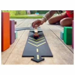Outlet Waytoplay Circuit d'aéroport Runway avec 1 avion - 8 pièces Multicolore