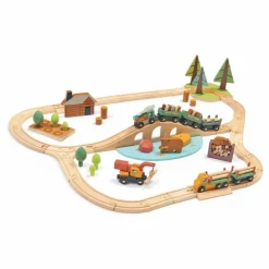 Best Circuit de trains Pins sauvages Garages, Circuits