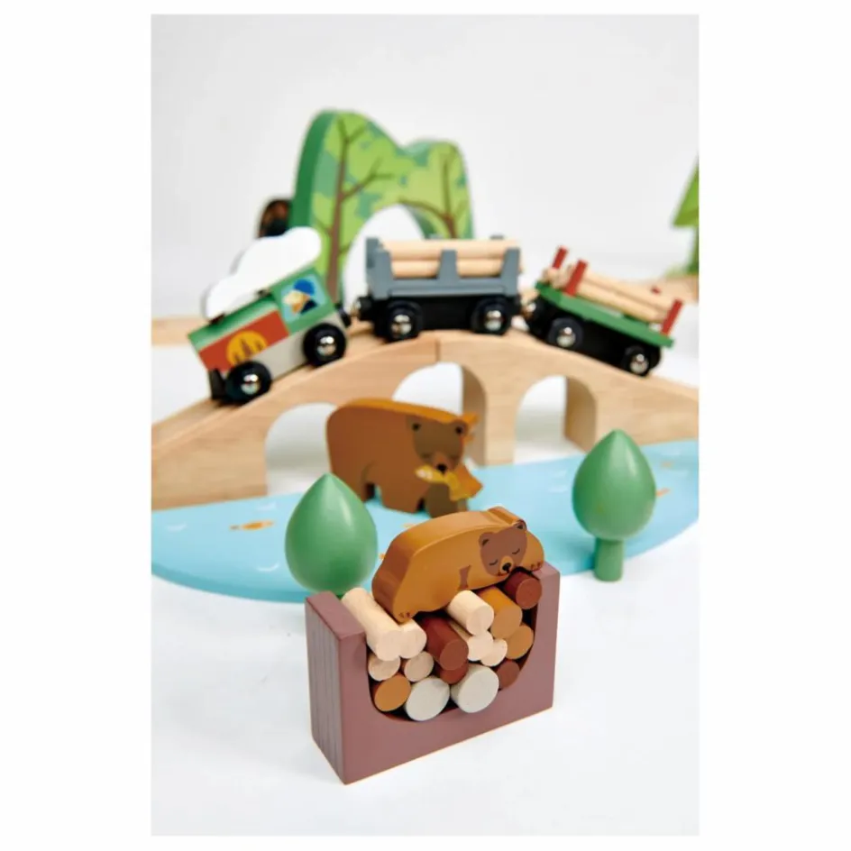 Best Circuit de trains Pins sauvages Garages, Circuits