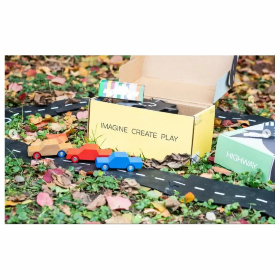 Waytoplay Circuit Highway avec 1 voiture - 24 pièces| Garages, Circuits