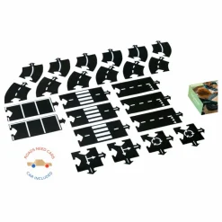 Waytoplay Circuit Highway avec 1 voiture - 24 pièces| Garages, Circuits
