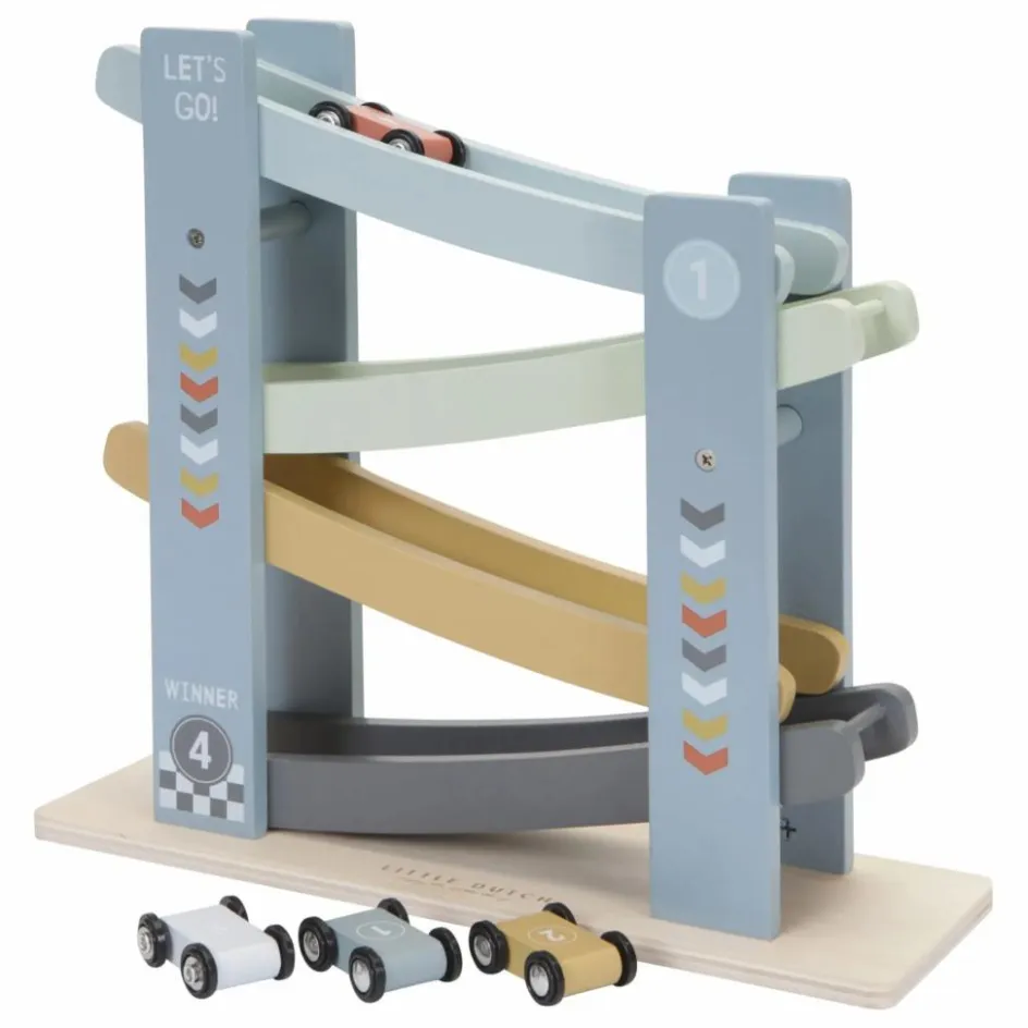 Little Dutch Garages, Circuits*Circuit rampe en bois - Ocean FSC |