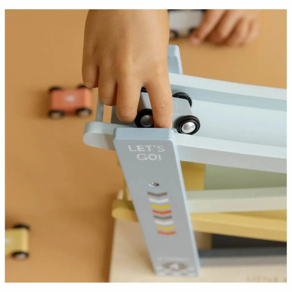Little Dutch Garages, Circuits*Circuit rampe en bois - Ocean FSC |