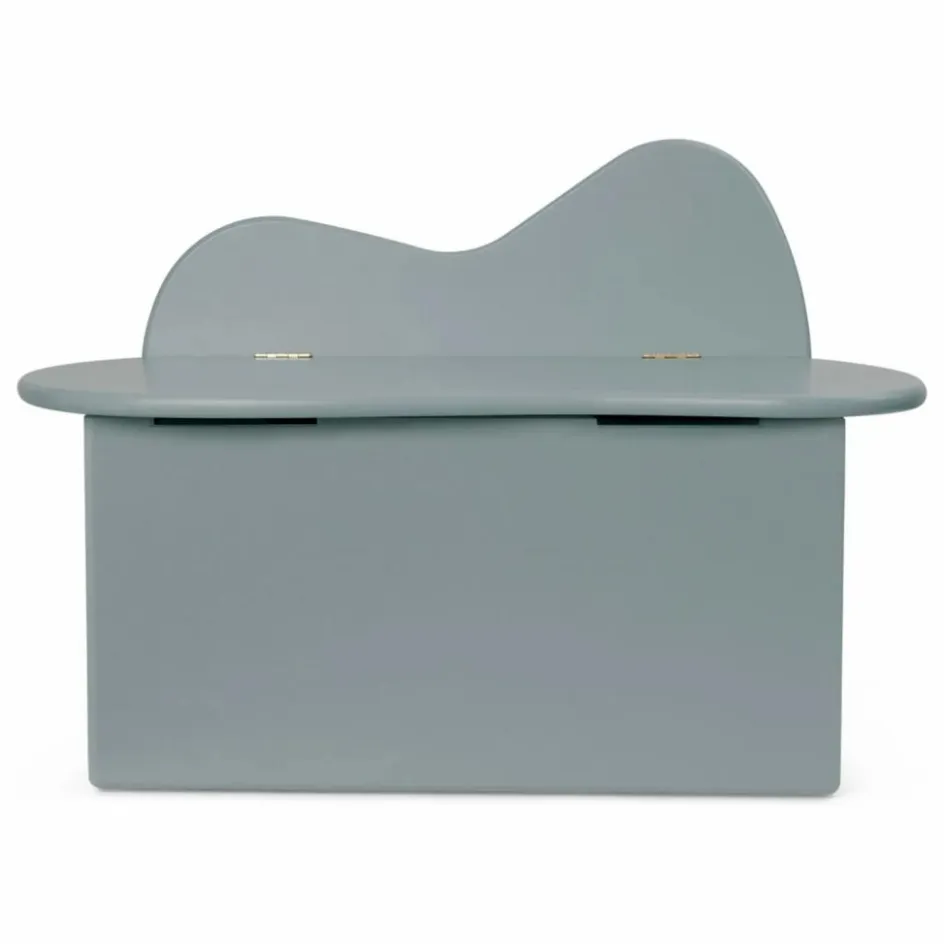 Outlet Ferm Living Kids Coffre de rangement Slope | Bleu gris