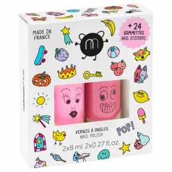 New Coffret 2 vernis kids Pop - Dolly et Kitty Enfant Soins Du Corps|Coffrets