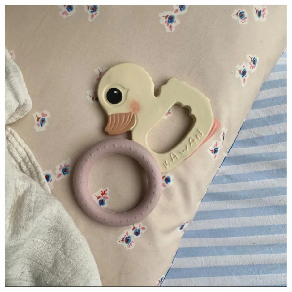 Hevea Coffret apaisant - Set de 2 jouets de dentition || Hochets Et Anneaux De Dentition|Vaisselle, Tétines