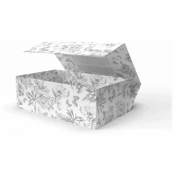 Elhée Coffret biberon en silicone médical et doudou lange Augustin le lapin Toile de Jouy - x Tartine et Chocolat || Biberons|Cadeau De Naissance