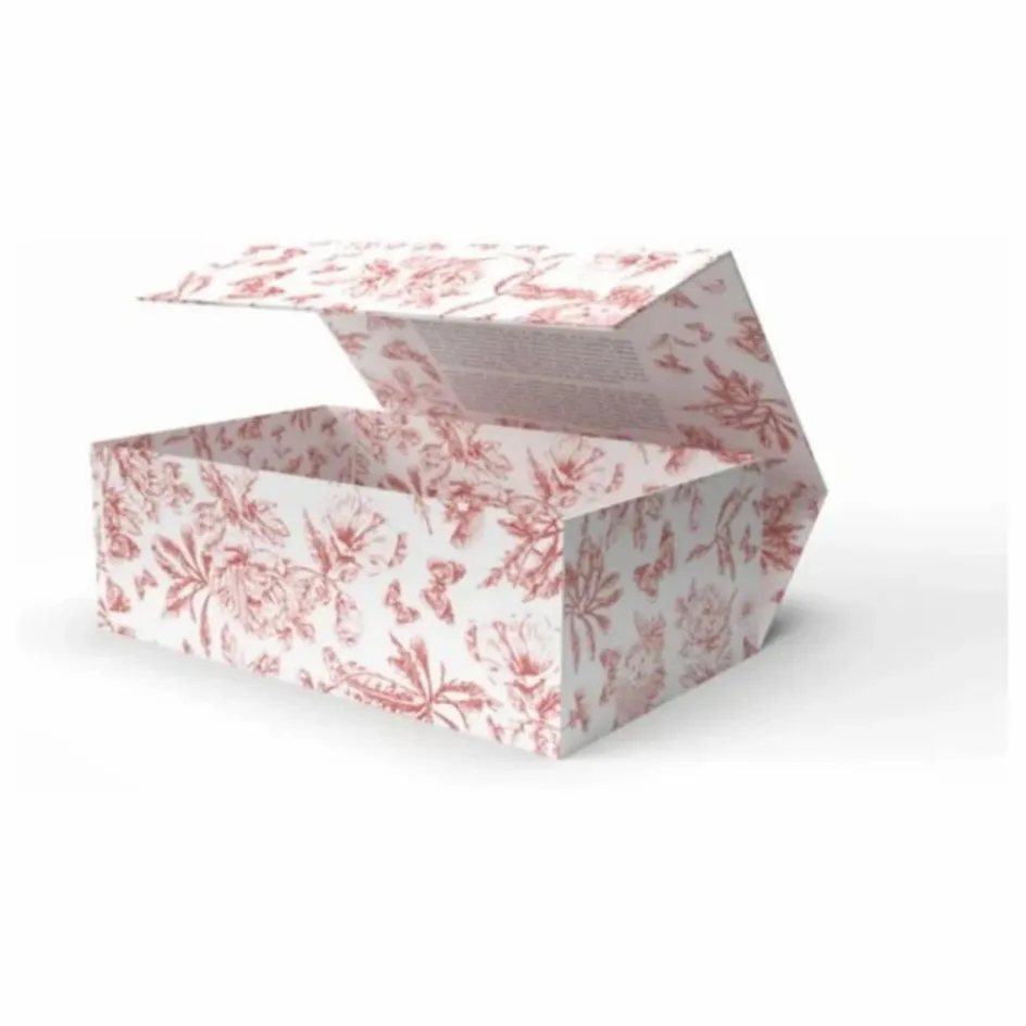 Elhée Coffret biberon en silicone médical et doudou lange Augustin le lapin Toile de Jouy - x Tartine et Chocolat || Biberons|Cadeau De Naissance