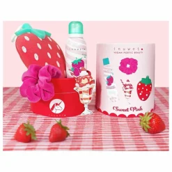 Discount Inuwet Coffret bombes de bain Fun bath box Fraise Rose