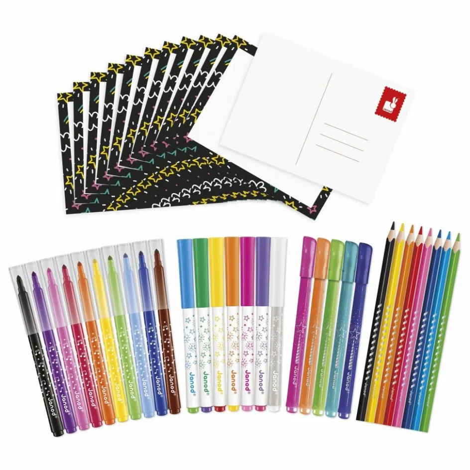 Janod Coffret coloriage| Loisirs Créatifs