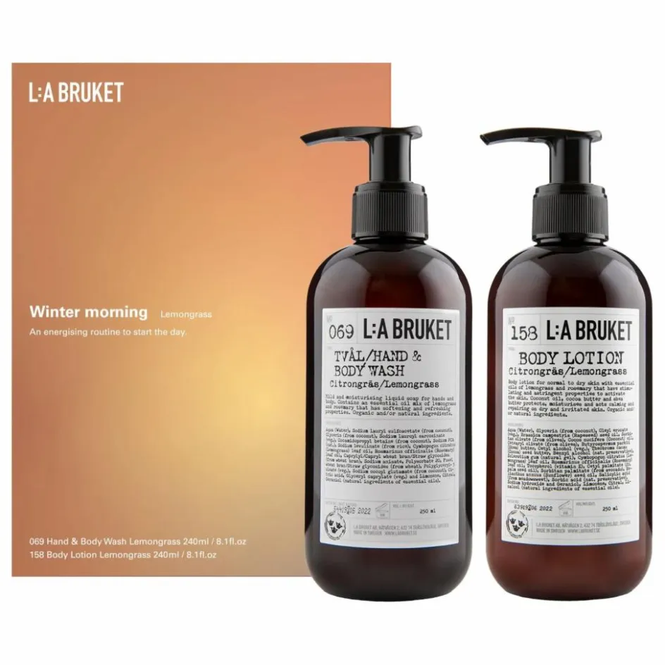 Clearance Coffret corps Winter Morning Citronnelle Homme/Femme Soins Du Corps|Soins, Wellness